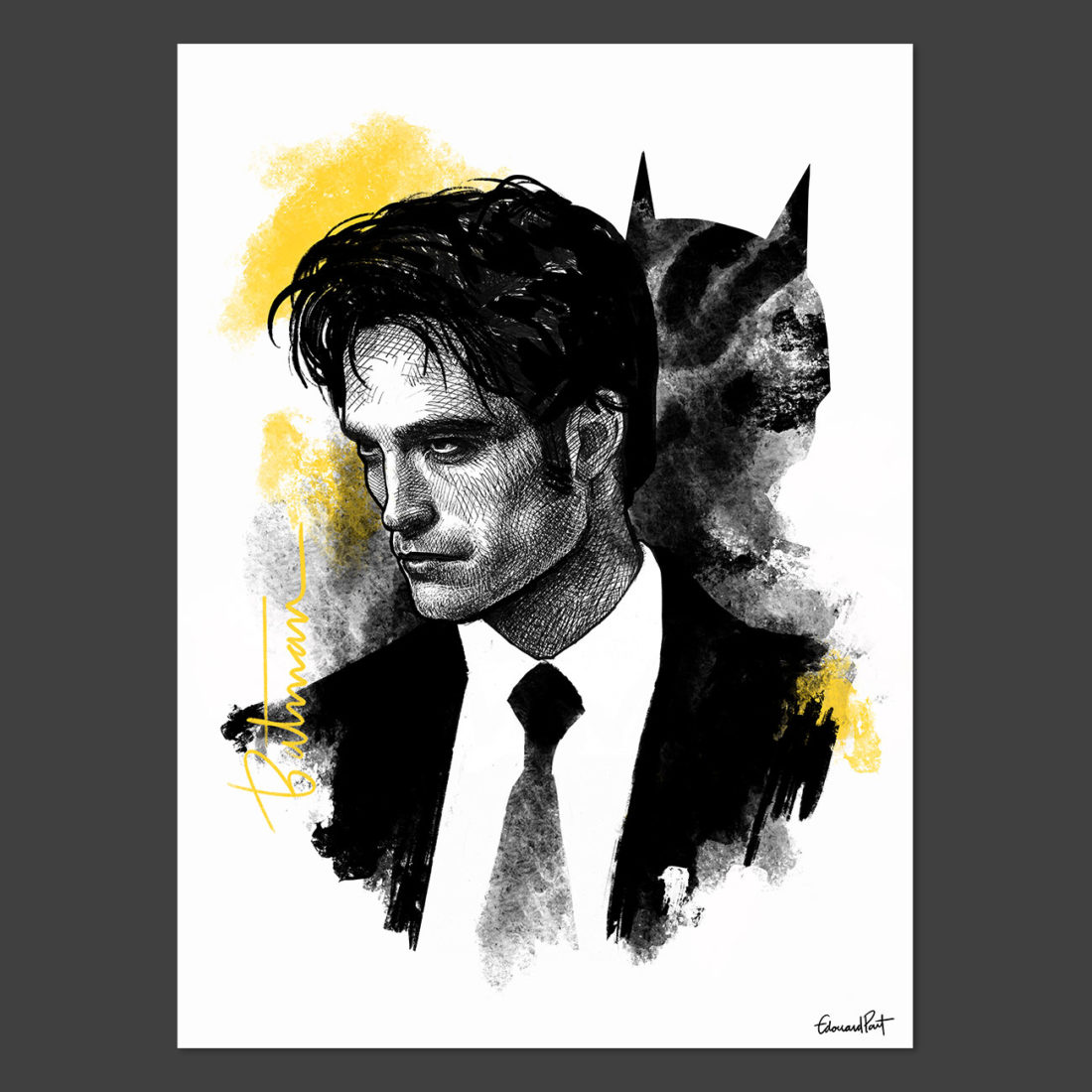 Portrait Pattinson - Batman