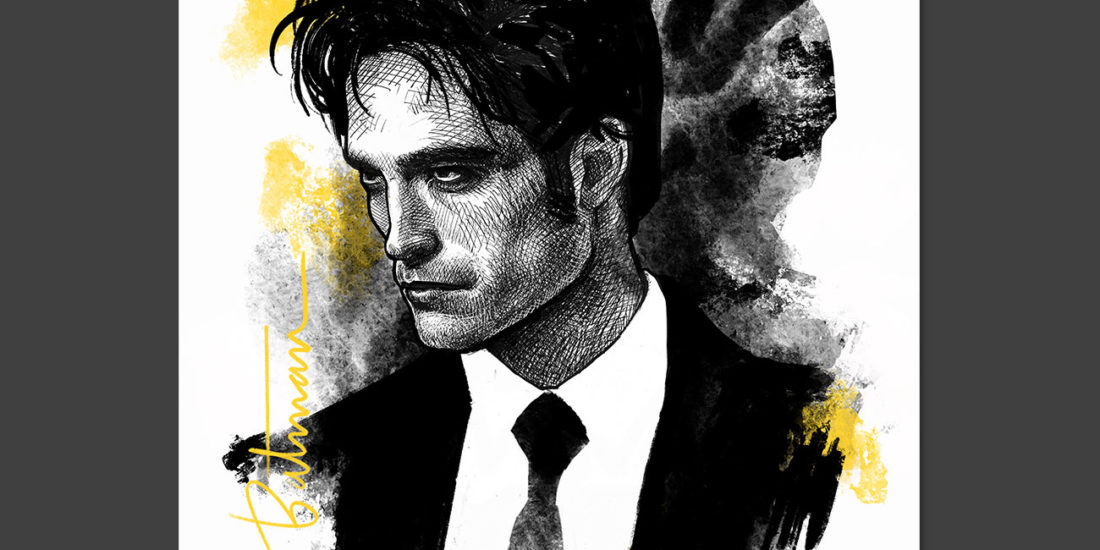 Portrait Pattinson - Batman