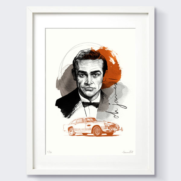 James Bond Print