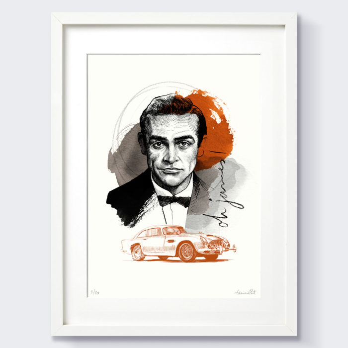 James Bond Print