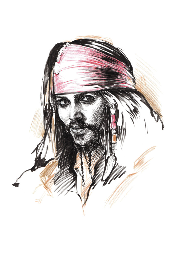 Jack Sparrow Print